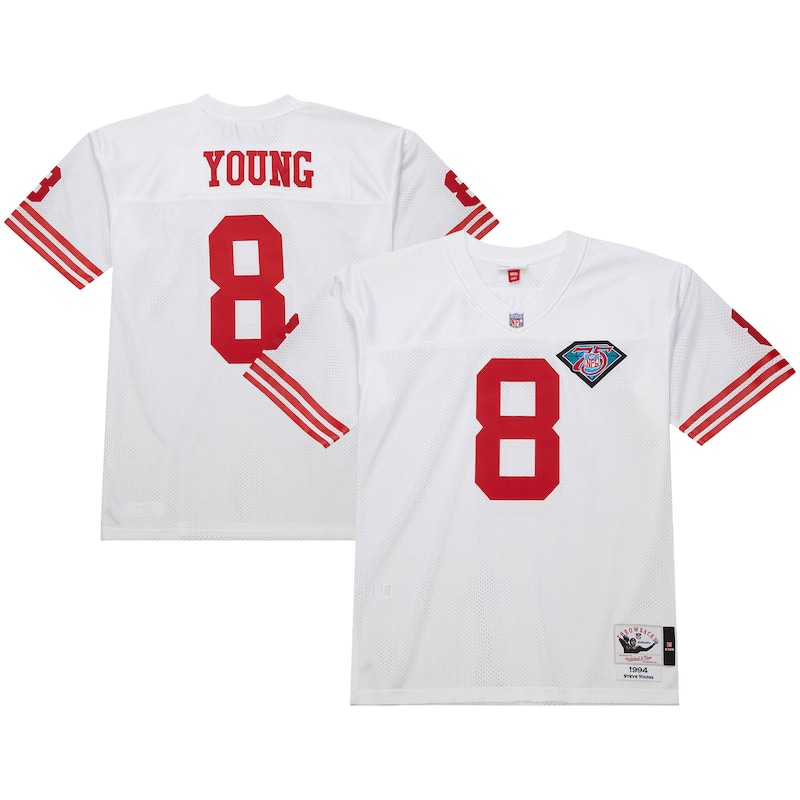 Steve Young San Francisco 49ers 1994 Mitchell & Ness Authent...