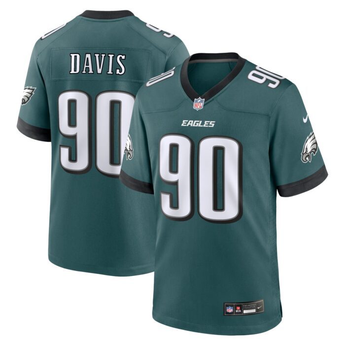 None Men's PHI Eagles Modern Official Jersey Game Day Wear