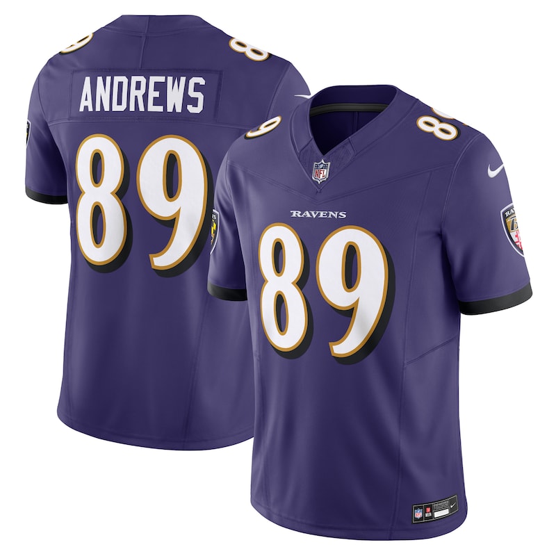 None Mark Andrews Baltimore Ravens Historic Franchise Fan Apparel