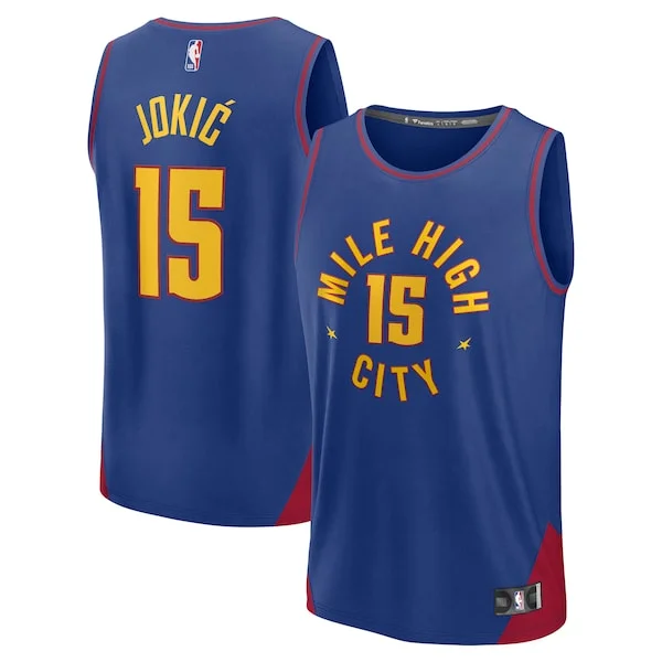 Nikola Jokic DEN Basketball Jersey - Great Value - Licensed Product