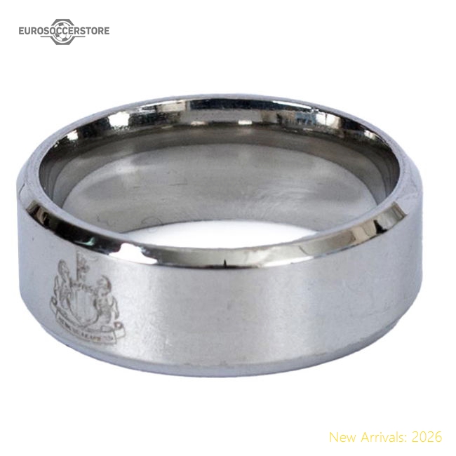 Authentic Newcastle United Fc Slim Band Ring Small - Premium Quality