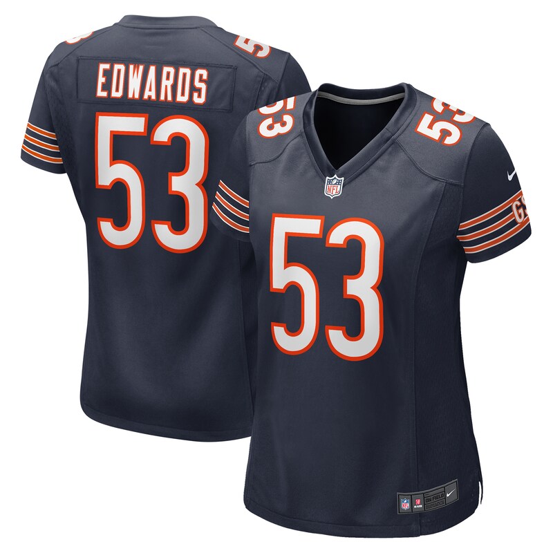 None TJ Edwards All-Pro CHI Bears Premium Jersey for NFL Fans