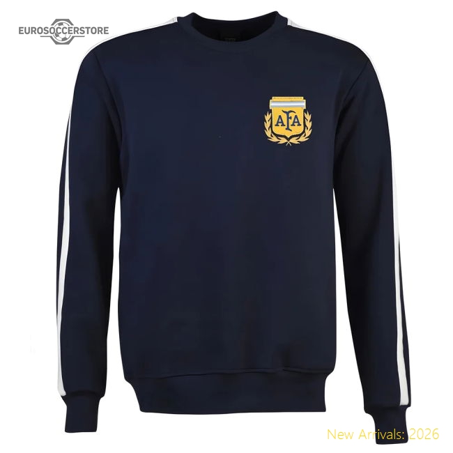 La Albiceleste Sweatshirt Navywhite - Messis World Cup Victory