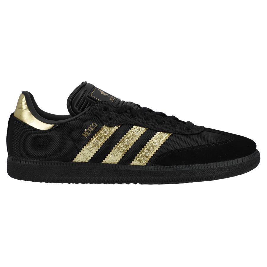 Adidas Samba Mexico Gold Cup Core Jet Black/gold Metallic