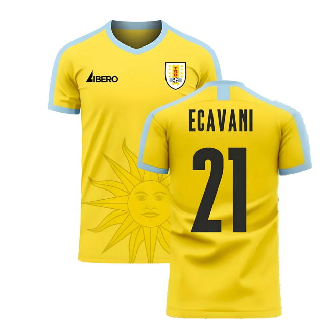 Team Uruguay 2025-2026 Away Concept Football Kit (Libero) (E Cavani