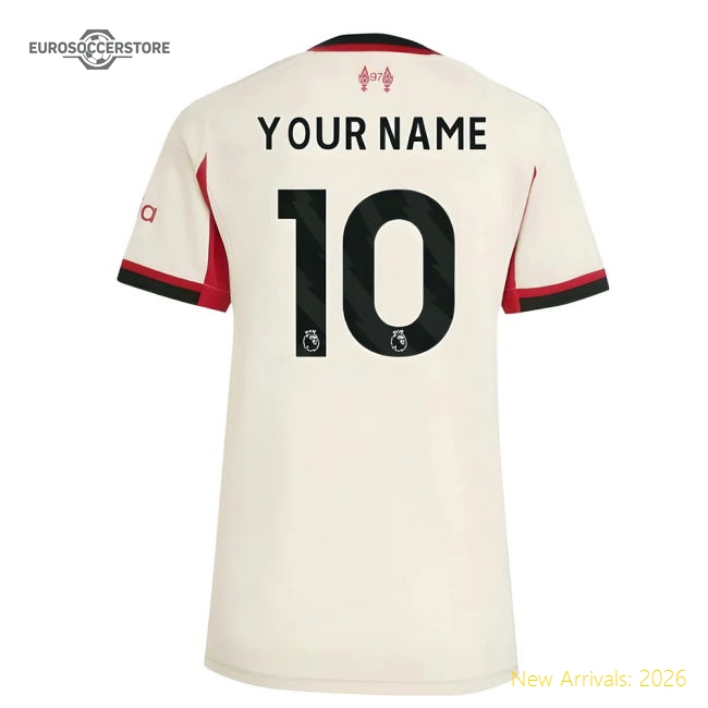 Liverpool 2024-25 Away Fan Version For Women Name) Soccer Jersey