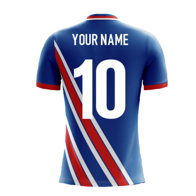 Iceland 2025 Home Jersey Shirt Football Fan Apparel Game Day For Football Fans