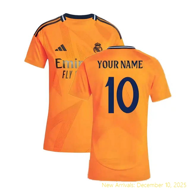 2024-2025 Real Madrid Away Shirt - Durable Supporter Wear - Womens...
