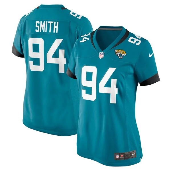 None Maason Smith Game Jersey - Teal | NFL Player Jersey | NFL Footbal