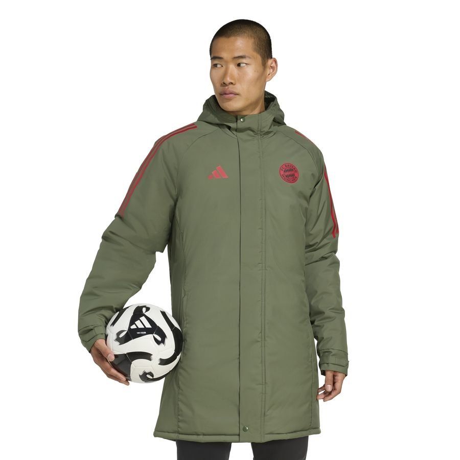 Bayern München Travel Jacket Tiro 25 Eu Parka Base Green