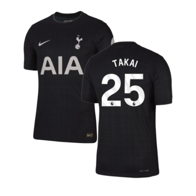 2025-2026 Tottenham Authentic Away Top (Takai 25)