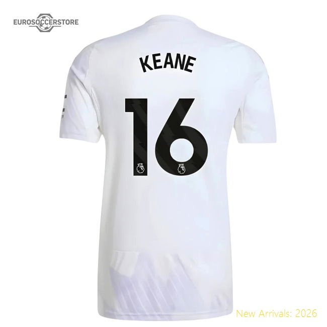 Luxury 2025-2026 Man Utd Away Shirt (keane 16) - Fantastic Value