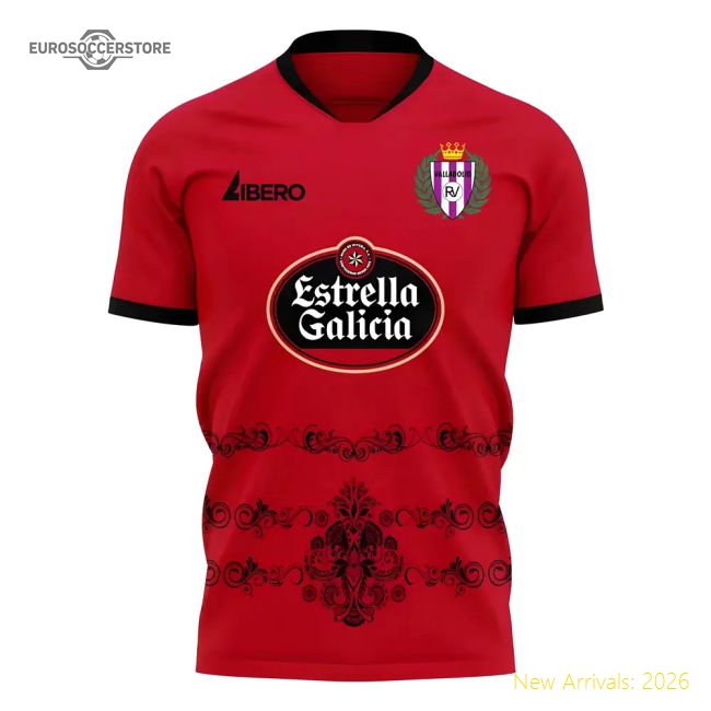 2025-2026 Football Team Womens Real Valladolid Jersey Smart Fabric