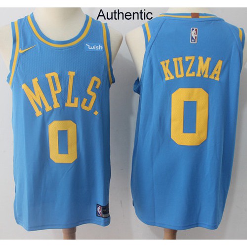 Blue LAL Angeles Lakers #0 Nike Professional Jersey Basketball Jersey