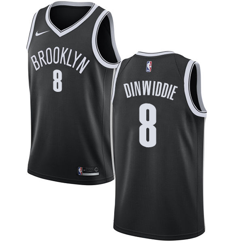 Nets Black Brooklyn Nets #8 Nike Jersey - Reasonably Priced NBA Fan Apparel
