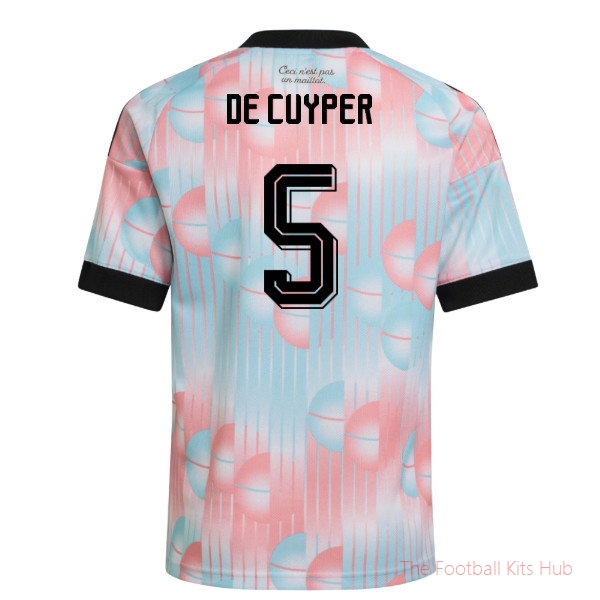 Belgium 2026-2027 Away Shirt Kids' De Cuyper #5 Club Kit