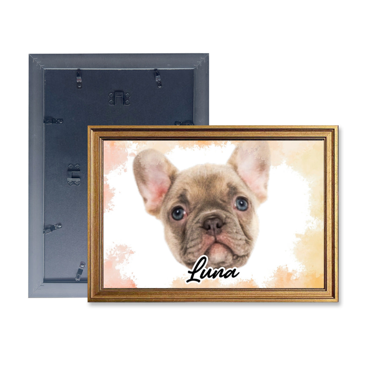 French Bulldog Ace Personalized Framed Poster • Wall Decoration Durable Dog Item