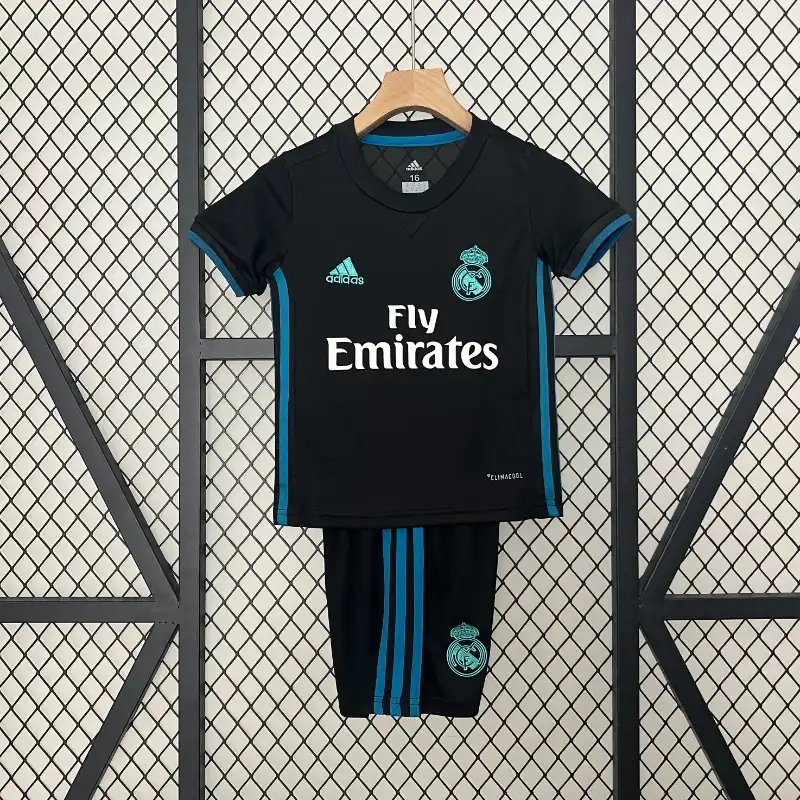 2017-2018 Kids Real Madrid Jersey retro kit