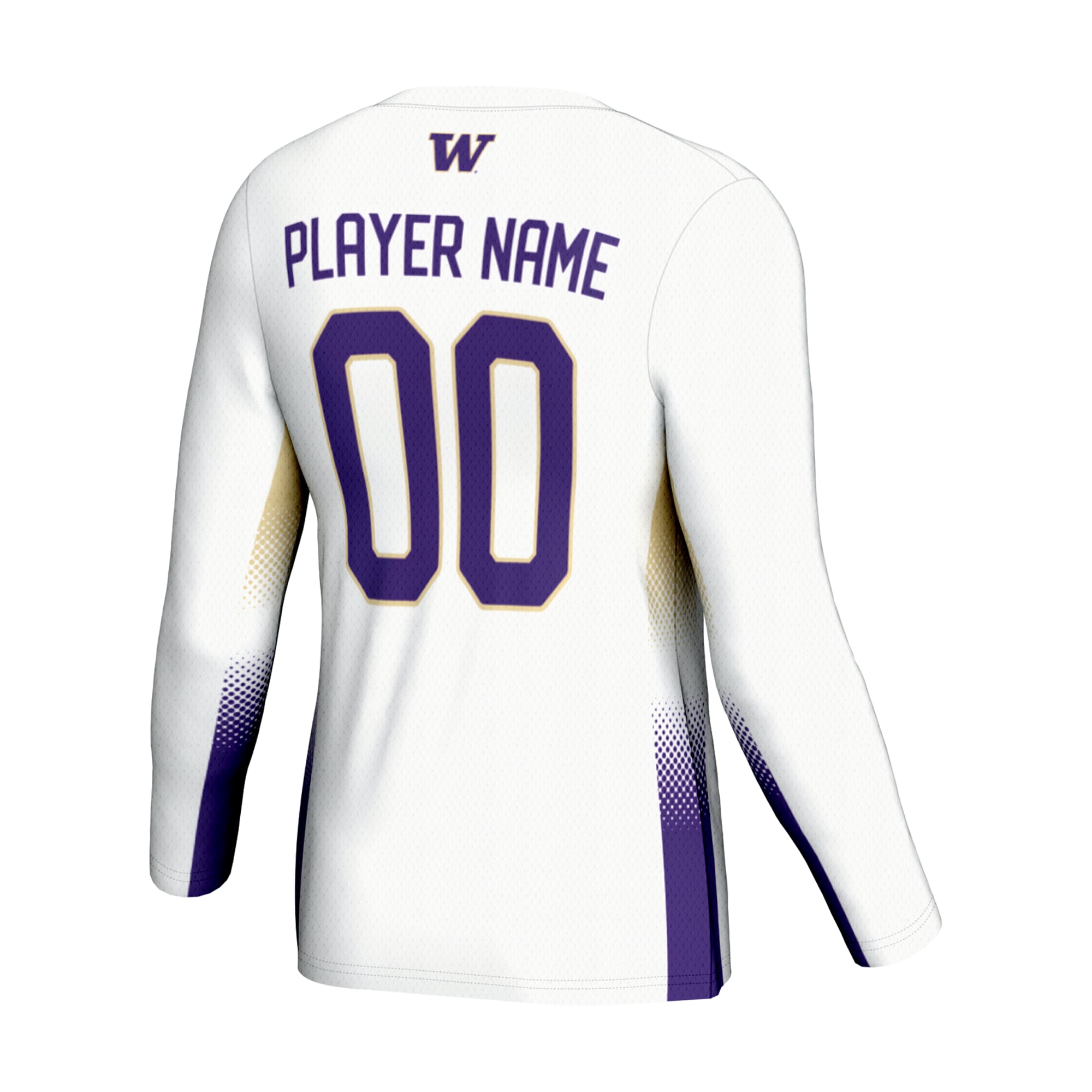 Washington Huskies GameDay Greats Unisex NIL Lightweight Volleyball Jersey - White