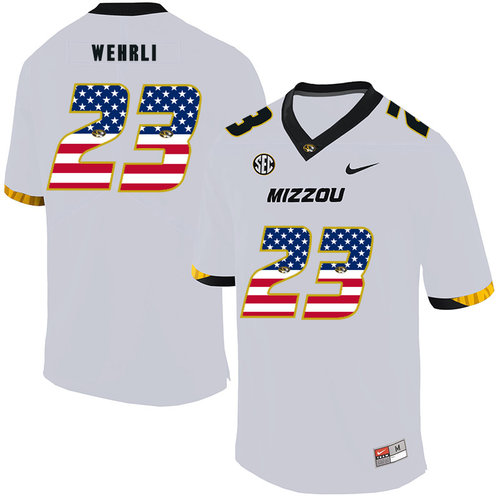 Men's None White 2024 moisture wicking Roger Wehrli #23 official