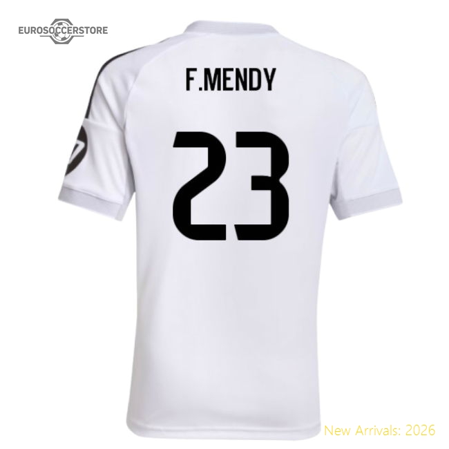 Best-Selling 2025-2026 Real Madrid Home Shirt (Kids) (F.Mendy 23)