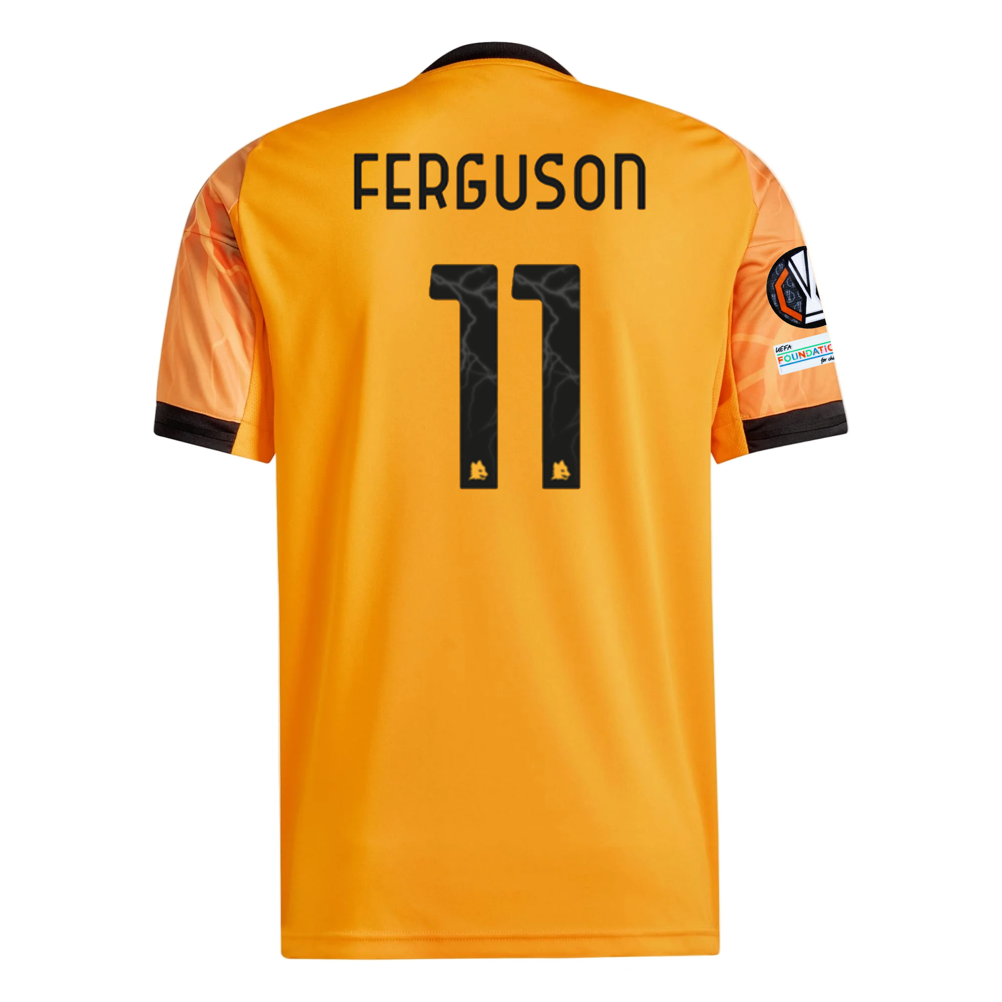 AS Roma Ferguson 2025-2026 UEL Away Jersey – Authentic Shirt