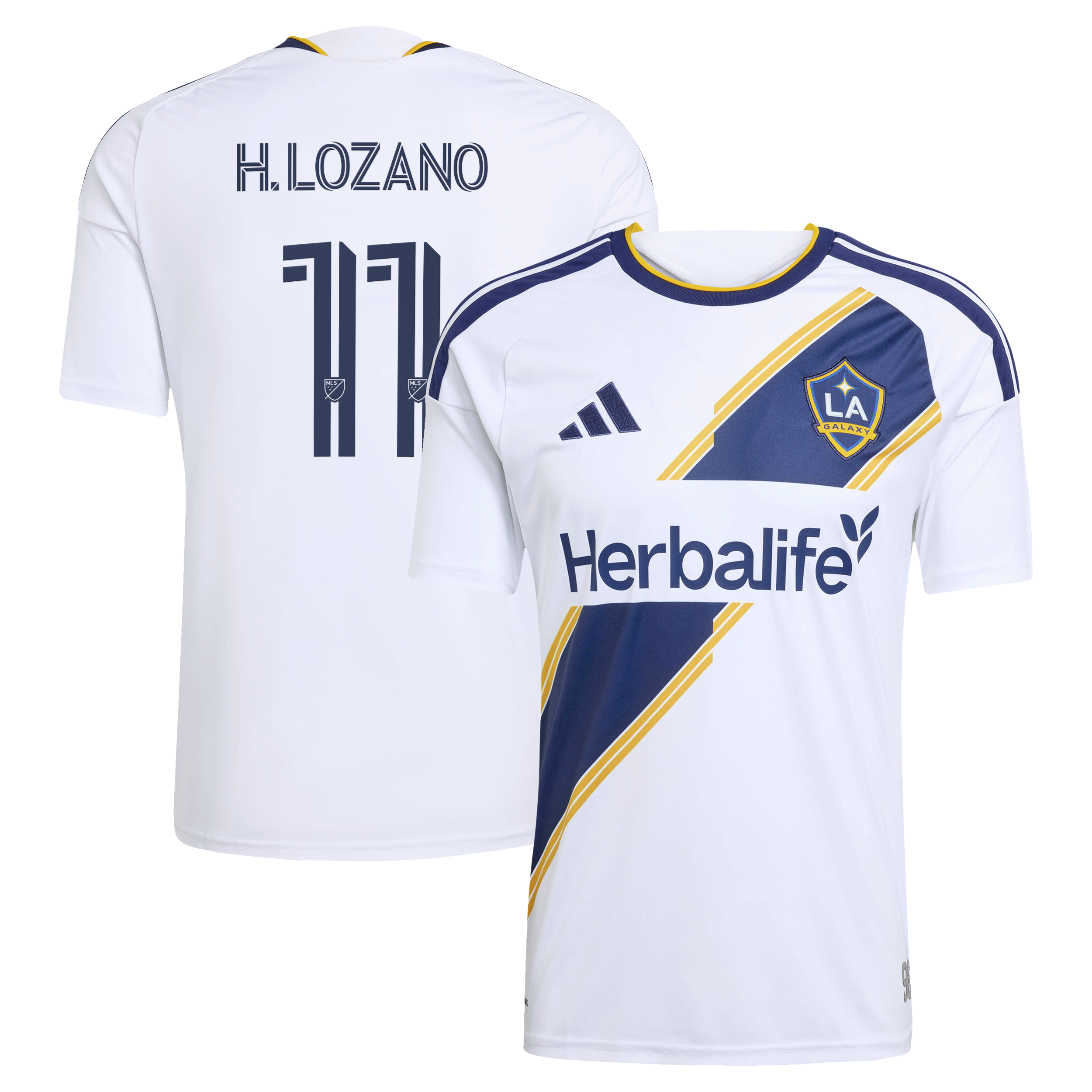 [SJH] Hirving Lozano LA Galaxy 2026 The VeloCITY Kit Replica Jersey - White