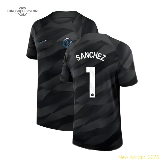 Gentle Chelsea Kids Sanchez Jersey 2023-2024 Kids-safe Technology