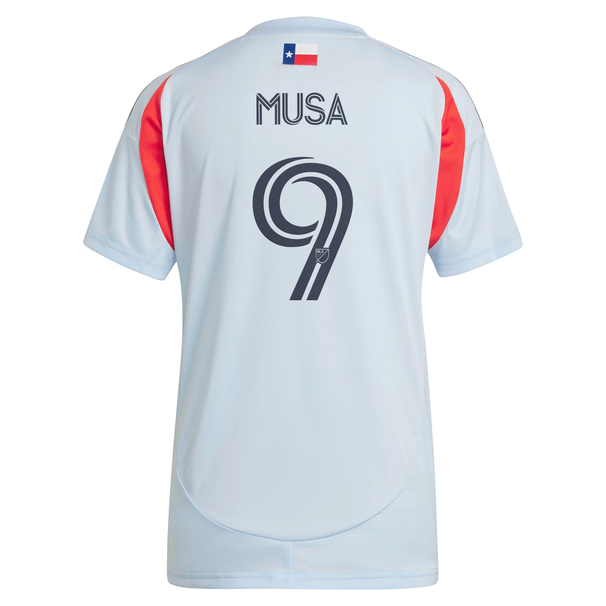 [LK] Petar Musa FC Dallas Women's 2025 The Inferno Kit Replica Player Jersey - Light Blue