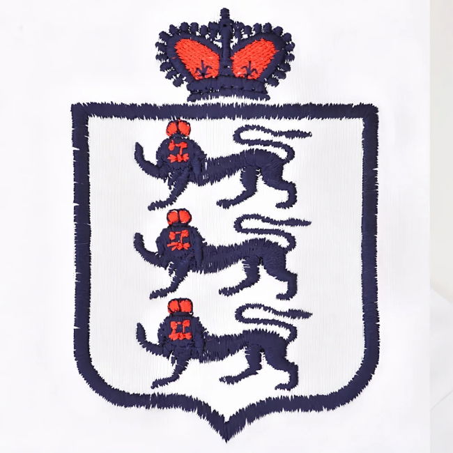 Official England White Polo Championship Soccer Euro Player Durable
