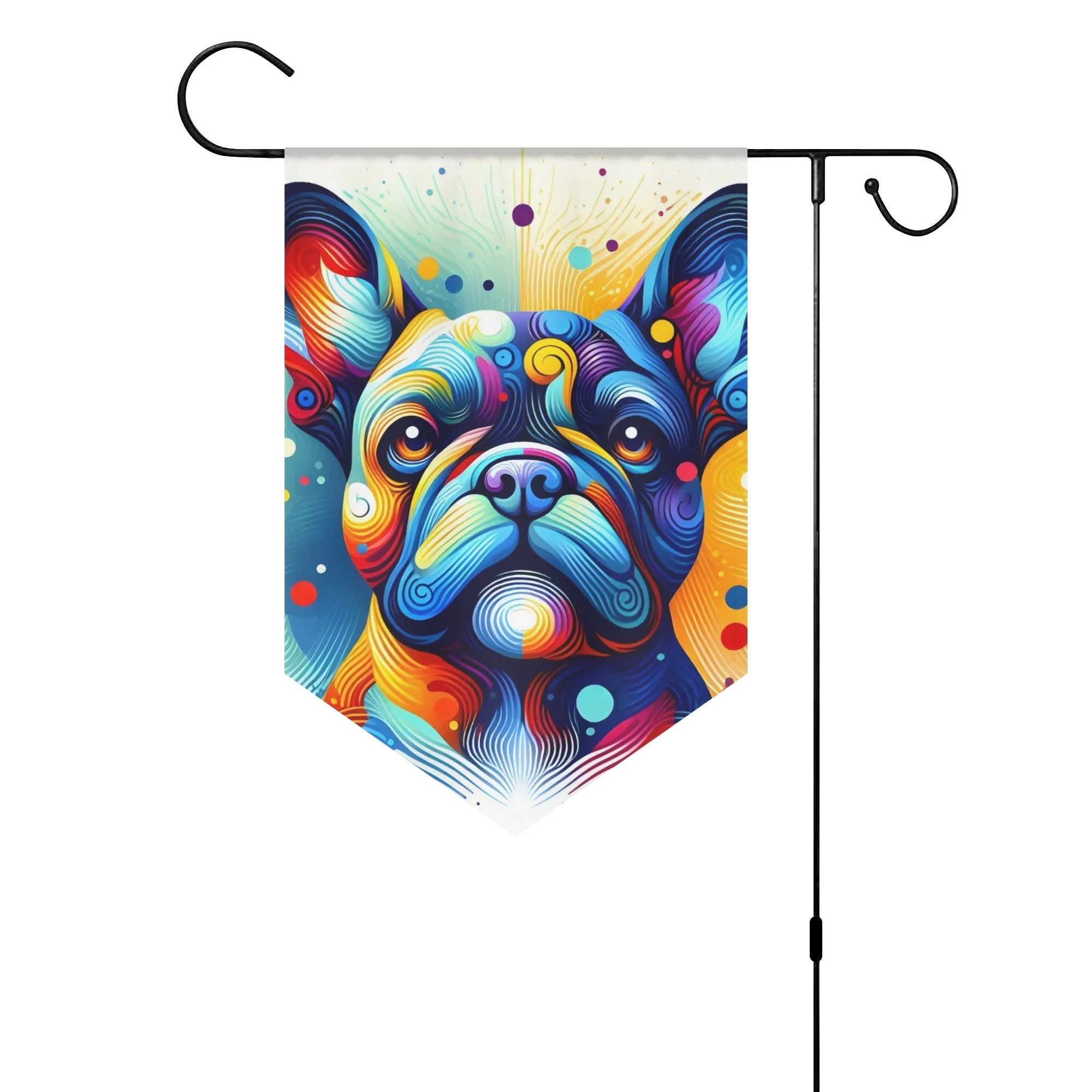 Nova - Bulldog Garden Flag Banner Paw Protection | Safe For Paws