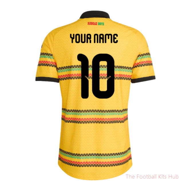2026-2027 Jamaica Authentic Home Shirt (Your Name)