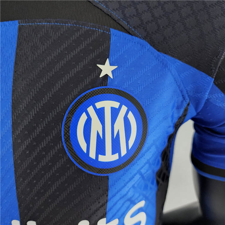 2223 Inter Milan Home Blue Soccer Jersey Football Shirt Player