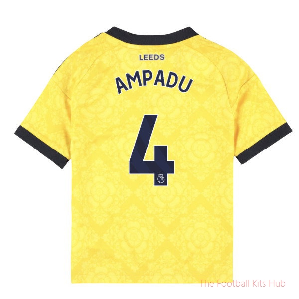 Breathable Replica Leeds 2026-2027 Away Mini Kit (Ampadu 4)