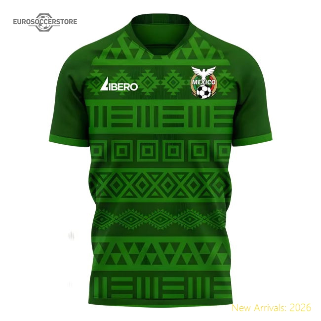 Aztec Warriors 2025-2026 Home Concept Football Kit (libero)
