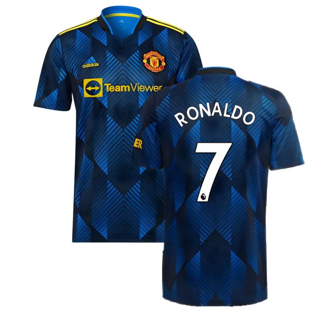 2021-20 Man Utd Official Third Soccer Jersey Man Utd #2021 L M S