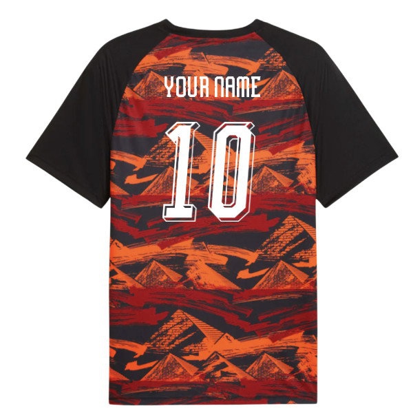 [DDJ] 2026-2027 Egypt Warm Up Jersey (Black) (Your Name)