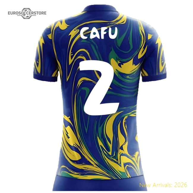 Football Brazil Jersey - Genuine 2025-2026 Edition Comfort