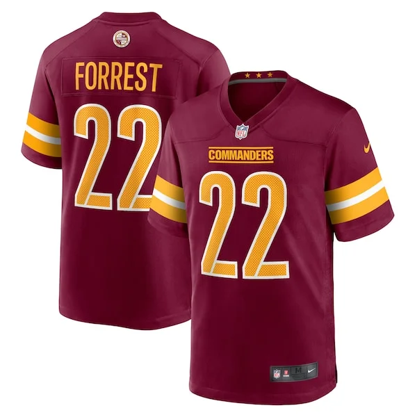 Performance None Game Jersey - Premium Burgundy NFL Fan Jersey | Ga...