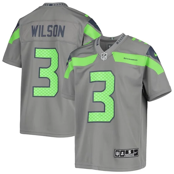 Seattle Seahawks Game NFL Jersey - Gray | Official Football Apparel