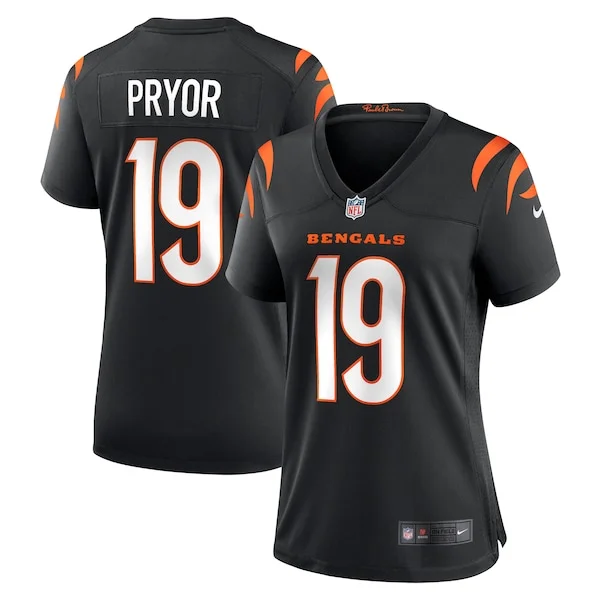 None Kendric Pryor Game Jersey - Black | NFL Player Jersey | NFL Footb