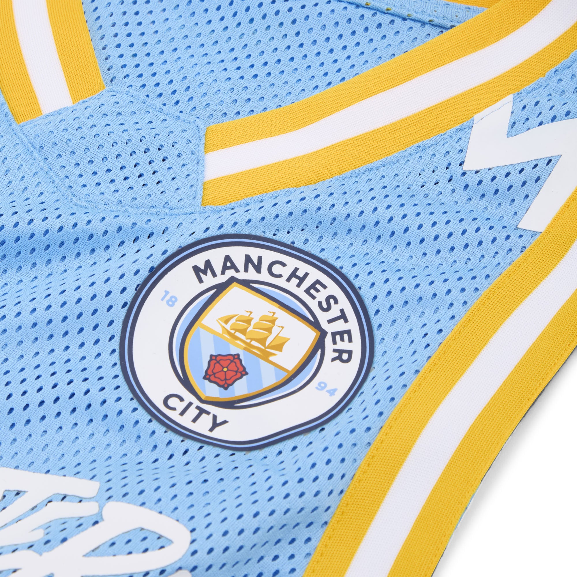 [SJH] Manchester City 2025 FIFA Club World Cup dryCELL Basketball Jersey - Light Blue