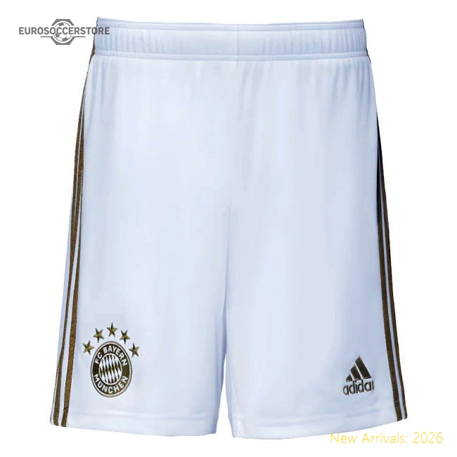 2022-2023 Bayern Munchen Away Jersey Shorts (White) Retro Football Wear
