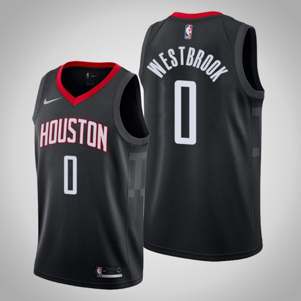 Durable 0 Houston Rockets Black Jersey - - Game Day Essential