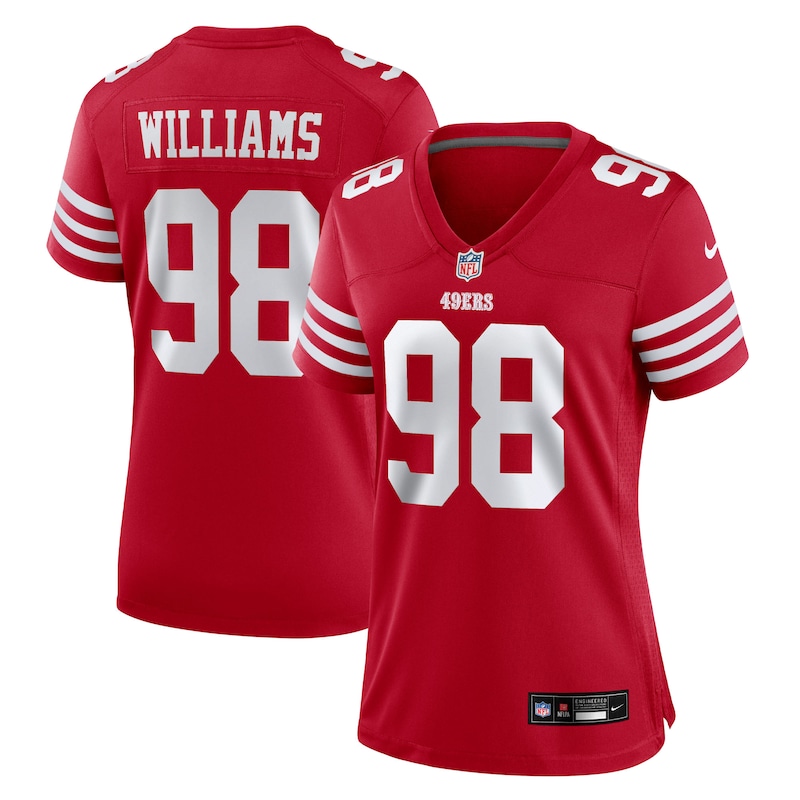 Mykel Williams San Francisco 49ers Nike Women's Team Game Je...