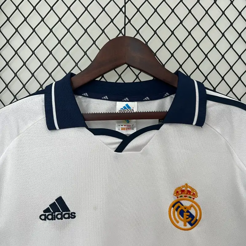 2000-2001 Long Sleeve Real Madrid Jersey retro kit