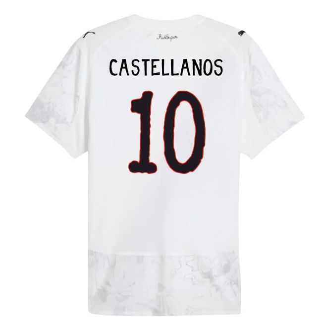 2025-20 Manchester City Home Jersey Castellanos #10 L M S Kids