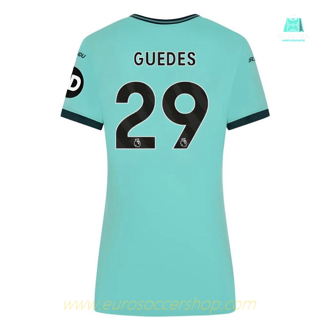 2025-2026 Wolves Away Shirt (Womens) (Guedes 29)