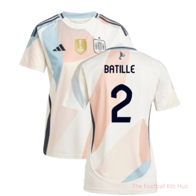[SJH] 2025/26 Spain Away Shirt (Womens) (Batille 2)