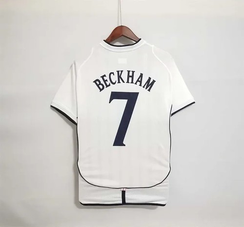 Durable 2002 England Jersey Retro World Cup With Collector's Item